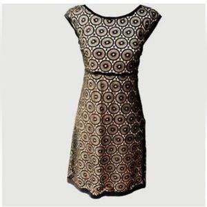 Laundry Black Lace Eyelet Dress